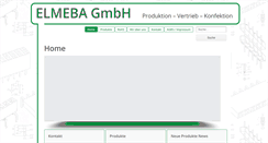 Desktop Screenshot of elmeba.com